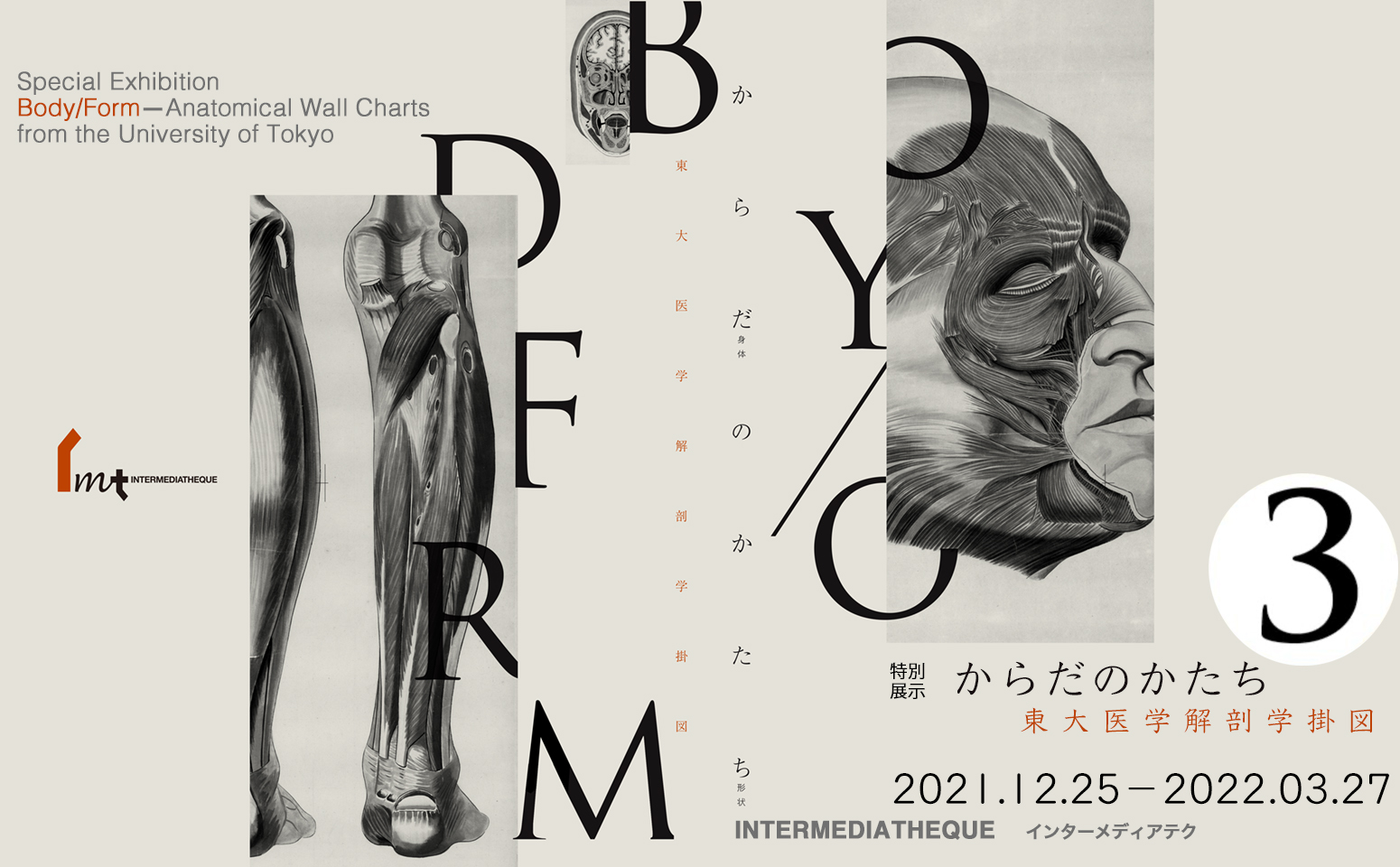Special Exhibition "Body/Form 3—Anatomical Wall Charts from the University of Tokyo"