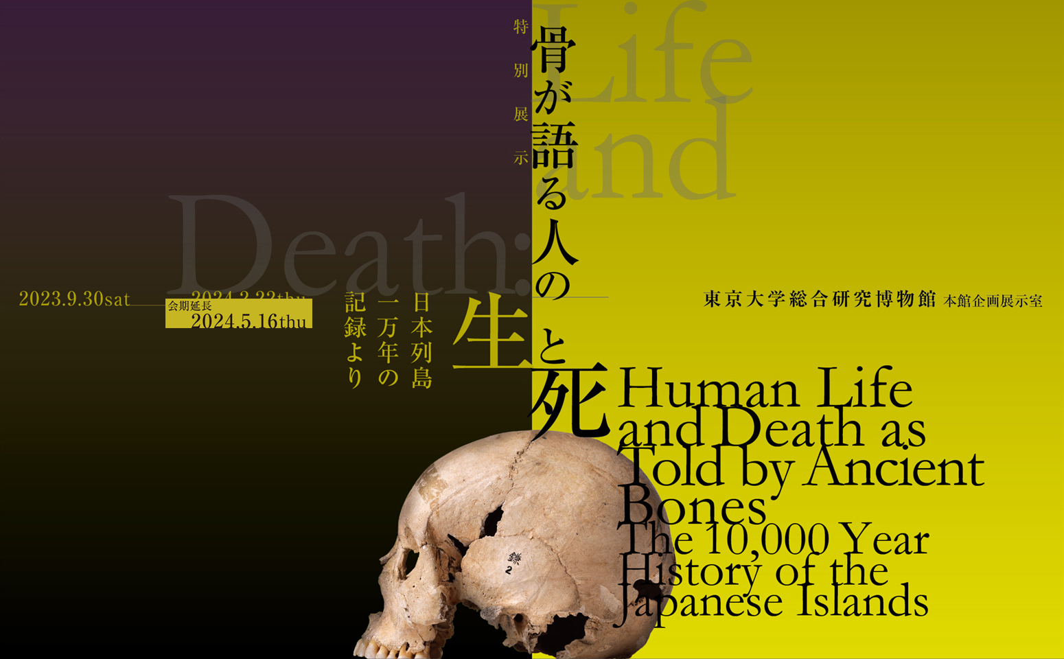 骨が語る人の「生と死」　日本列島一万年の記録より